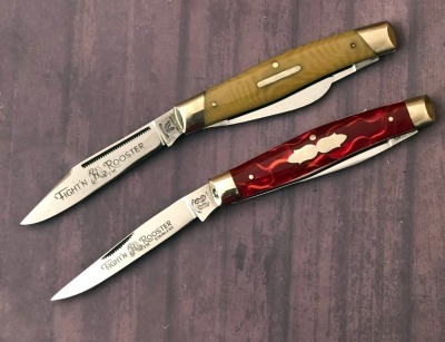 Pair of Fight'n Rooster Stockman & Muskrat