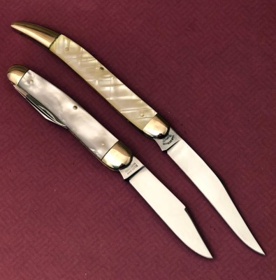 Pearl Bulldog whittler and Fight'n' Rooster toothpick - 2