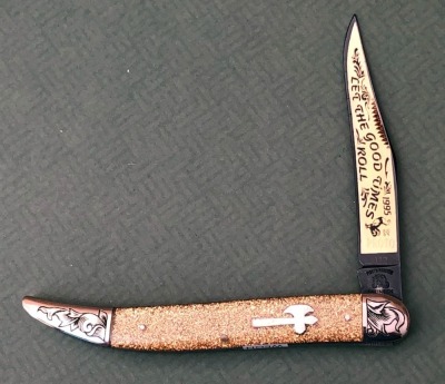 Fight'n Rooster Let The Good Times Roll 1995 Texas Toothpick Prototype