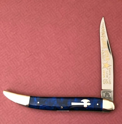 Fight'n Rooster Lone Star Knife Club Texas Toothpick Prototype