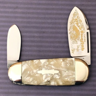 Fight'n Rooster Cracked Ice Handle Ohio Sunfish Prototype
