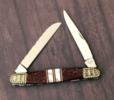 Canal Street Red Turquoise and Pearl Hawbakers Special Muskrat - 2