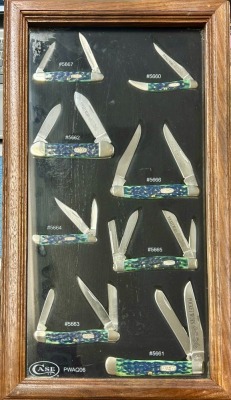 Case Pocket Worn 10th Anniversary 2006 Aquamarine Mint Set