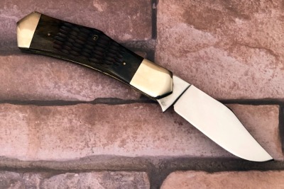 Cripple Creek Effingham Bone Single Blade - 2