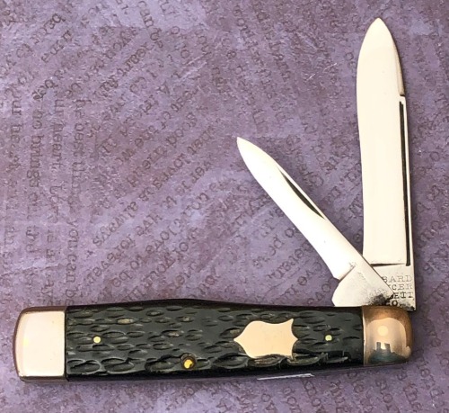 Hibbard Spencer Bartlett Jigged Black Gunstock