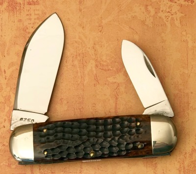 Case XX Bone Elephant Toenail 6250 - 2