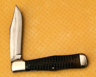 Case Tested XX Bone Coke Bottle Folding Hunter 061050SAB - 2