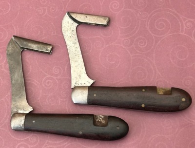 Pair of Wood Timber Scribes, Hammer Brand NY Walden and Schrade Walden - 2