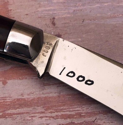 Ulster Dwight Divine & Sons Wood Hawkbill 1000 Salesman Sample - 3
