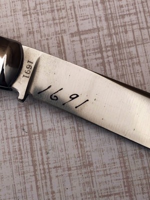 Ulster Knife Co Wood Budding Knife 1691 Salesman Sample - 3