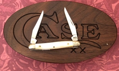 Case CCC Pearl Tiny Muskrat 2007 in Wood Box