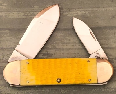 Case Yellow Bone Elephant Toenail 6220ss - 2