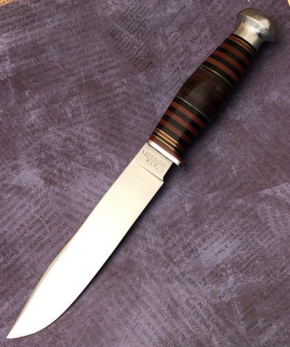 Case 6325-6 Leather Fixed Blade