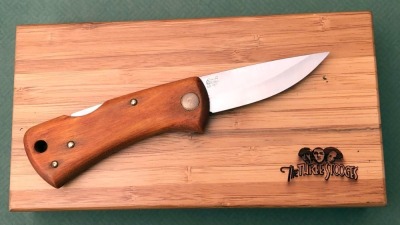 EKA Three Stooges Wood Lockback - 2