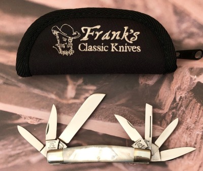 Fight'n Rooster International Cutlery Club 1985 II 7 Blade Pearl Congress - 2