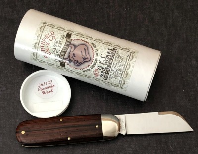 GEC Cocobolo Wood 363122 Sheep's Foot Toenail Clipper - 2