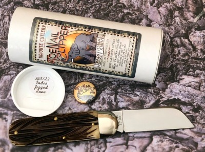 GEC India Jigged Bone 363122 Sheep's Foot Toenail Clipper - 2
