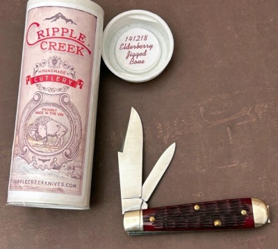 Cripple Creek/GEC 141218 Elderberry Jigged Bone - 2