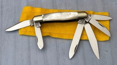Fight'n Rooster International Cutlery Club 6 Blade Pearl Folder - 2