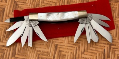 Fight'n Rooster International Cutlery Club 1985 I 12 Blade Pearl Congress - 2