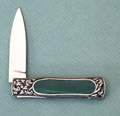 Gil Hibben, Engraved Folder - 2