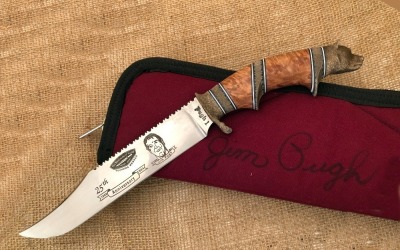 Jim Pugh Guild 25th Anniv Bear Knife
