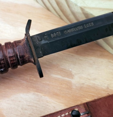 Camillus 1943 M3 WWII Knife - 3