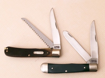 Pair of Schrade USA Trappers