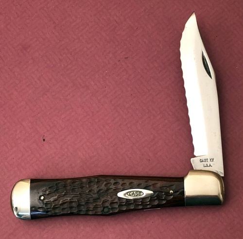 PROTO Case XX USA C61050SAB Pakka Wood Coke Bottle