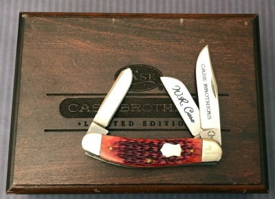 Case Brothers Commemorative Series 2003 William Russell Case Old Red Bone Sowbelly TB6339ss