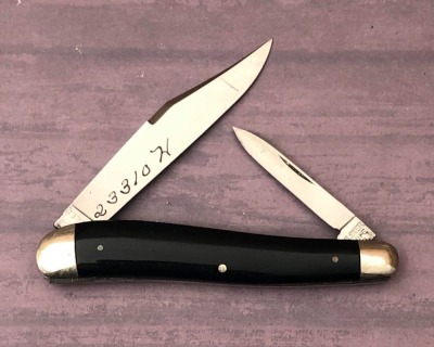 Ulster Knife Co Salesman's Sample Slick Black Half Whittler - 2