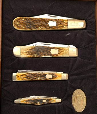 Case Commemorative for the Springfield NY Factory Four Piece Set - 2