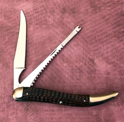 Case's Tested Green Bone 62098F Fish Knife - 2