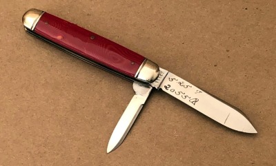 Ulster Knife Co Salesman's Sample Small Equal End Jack - 2