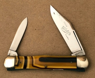 Ulster Knife Co Salesman's Sample Butter and Molasses Half Whittler