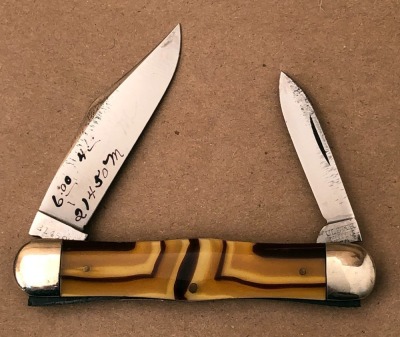 Ulster Knife Co Salesman's Sample Butter and Molasses Half Whittler - 2