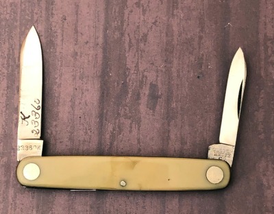 Ulster Salesman's Sample Two Blade Equal End - 2