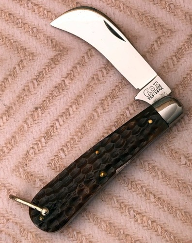 Case Tested XX Green Bone 61013 Hawk Bill