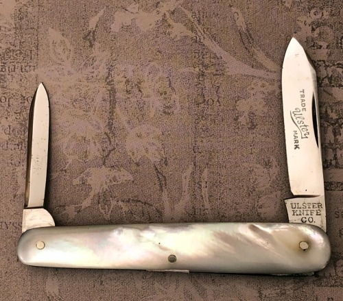 Ulster Knife Co Salesman's Sample Pearl Pen