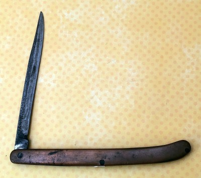 Large Copper Single Blade Slipjoint - 2