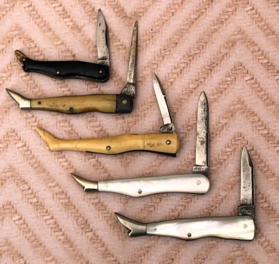 Five Vintage Lady Legs