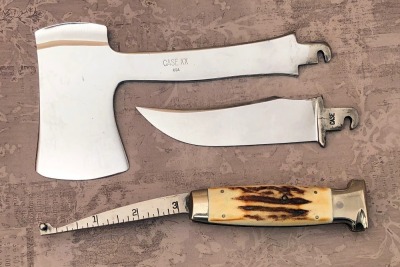 Case Stag Knife Ax Combo