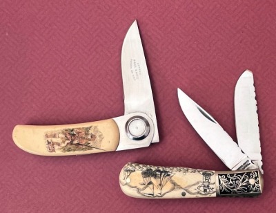 Pair of Scrimmed Folders; Gerber Paul and Sam McDowell