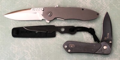 Three Buck USA; Two Locking Liners and a Small Fixed Blade