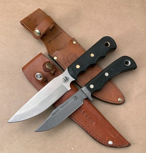 Pair of Knives of Alaska Fixed Blades