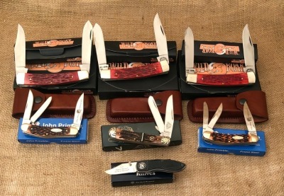 Seven Folders, Wild Boar, John Primble, Frost and Smith & Wesson