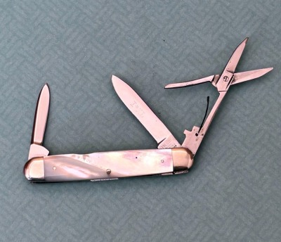I*XL George Wostenholm Pearl Three Blade with Scissors