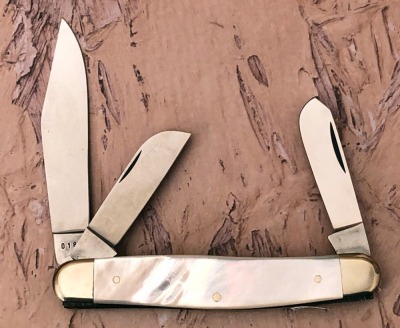 Edge Mark 0187 Stockman With Etched Blade - 2