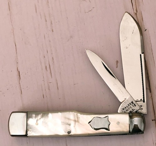 Walden Knife Co NY Pearl Gunstock Jack