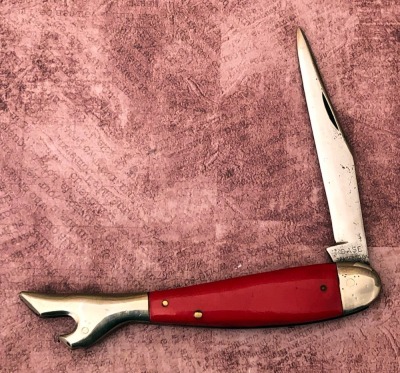 Case Bradford PA Red Lady Leg R1097